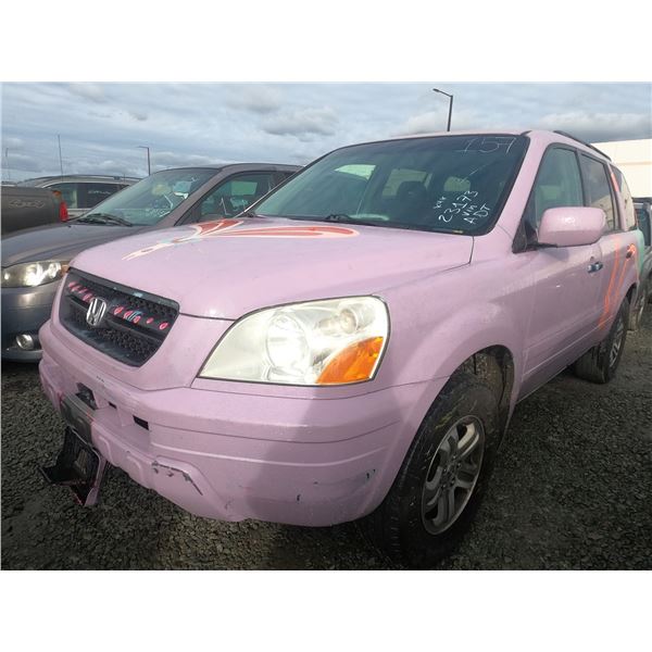 HONDA PILOT 2003 ADT-DONATION