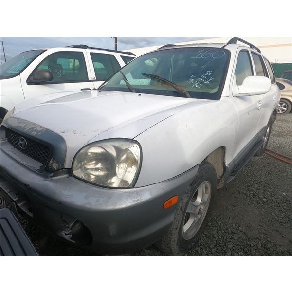 HYUNDAI SANTA FE 2004 SALV T/DONATION
