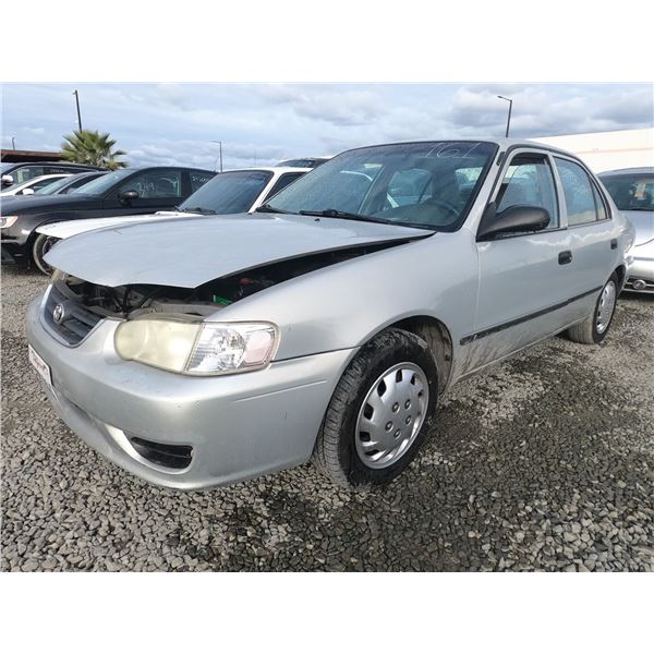 TOYOTA COROLLA 2001 T-DONATION