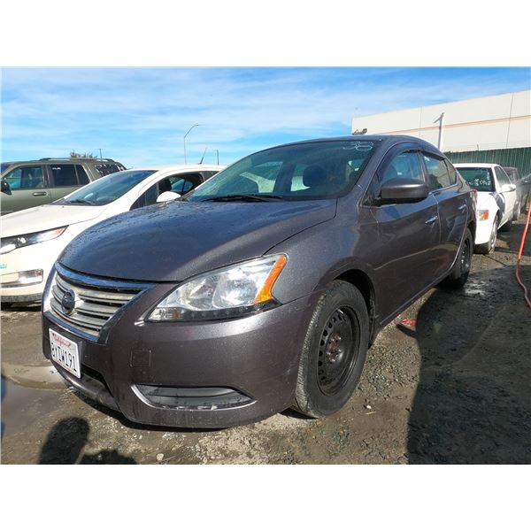 NISSAN SENTRA 2015 T/REPO