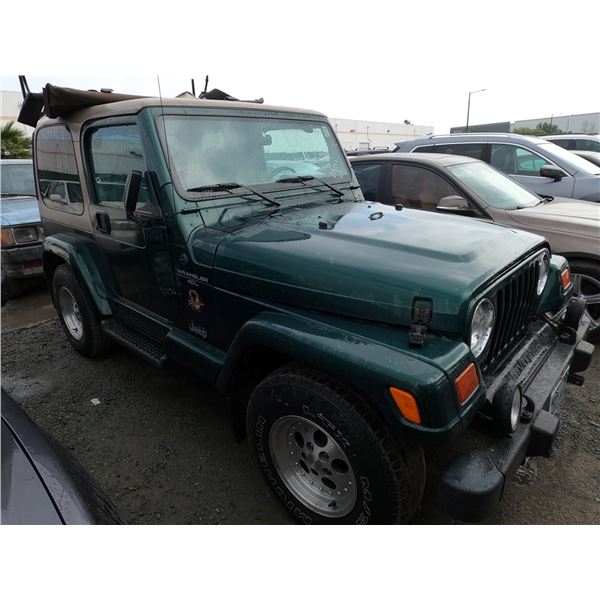 JEEP WRANGLER 1999 T-DONATION