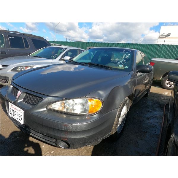 PONTIAC GRAND AM 2003 T-DONATION