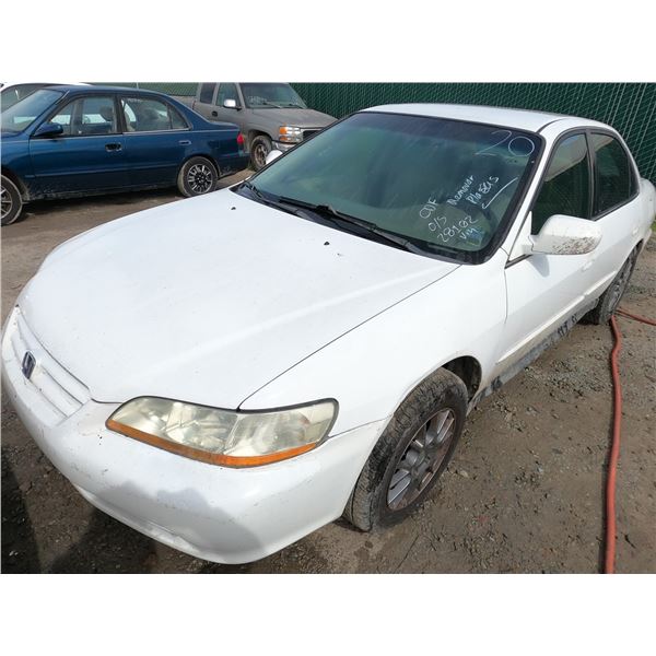 HONDA ACCORD 2002 O/S T-DONATION
