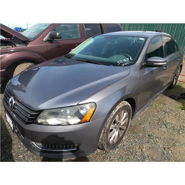 VOLKS PASSAT 2013 T-DONATION