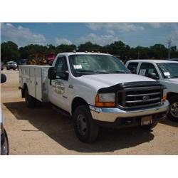 2000 FORD F350 MECHANICS TRUCK