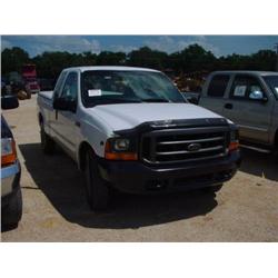 2000 FORD F250 SUPER DUTY PICKUP