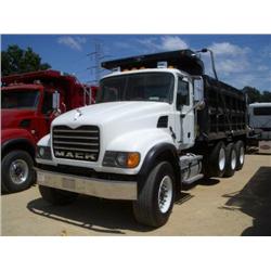2005 MACK CV713 GRANITE TRI-AXLE DUMP