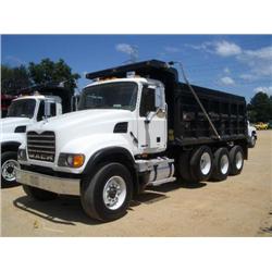 2005 MACK CV713 GRANITE TRI-AXLE DUMP