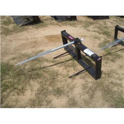 UNIVERSAL HAY SPEAR FITS SKID STEER