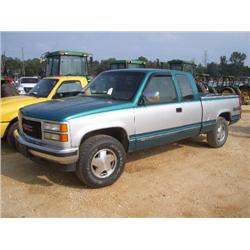1994 GMC 1500 EXTENDED CAB 4X4 PICKUP