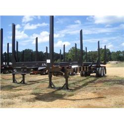 2005 MAGNOLIA 4 BOLSTER LOG TRAILER