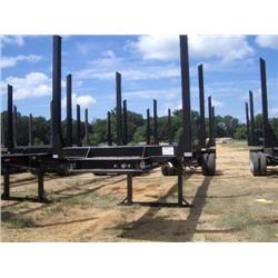 2005 MILL CREEK TIMBER 4 BOLSTER LOG TRAILER