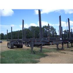 2003 MAGNOLIA 4 BOLSTER LOG TRAILER