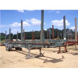 1997 PITTS LT40 4 BOLSTER LOG TRAILER
