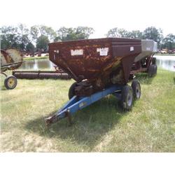 BLUE T/A FERTILIZER SPREADER NEW TIRES