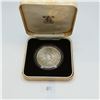 Image 1 : Royal Mint 1980 Queen Elizabeth - The Queen Mother Silver Coin