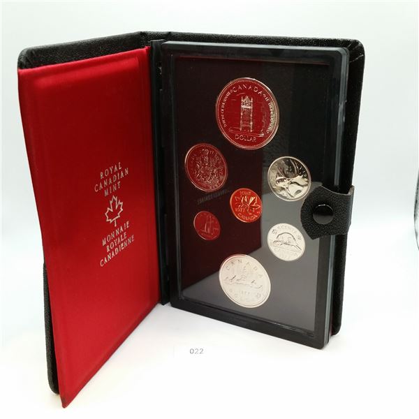 1977 Canadian Double Dollar Proof Set 23.3g 50% Silver
