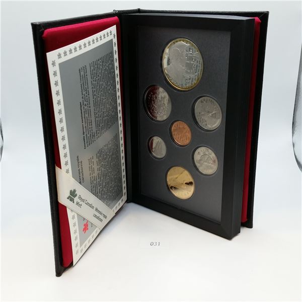 1995 Canadian Double Dollar Proof Set 25.175g Sterling Silver