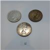 Image 2 : 3 Canadian Silver Dollars