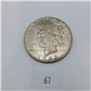 Image 1 : 1923 American Silver Peace Dollar