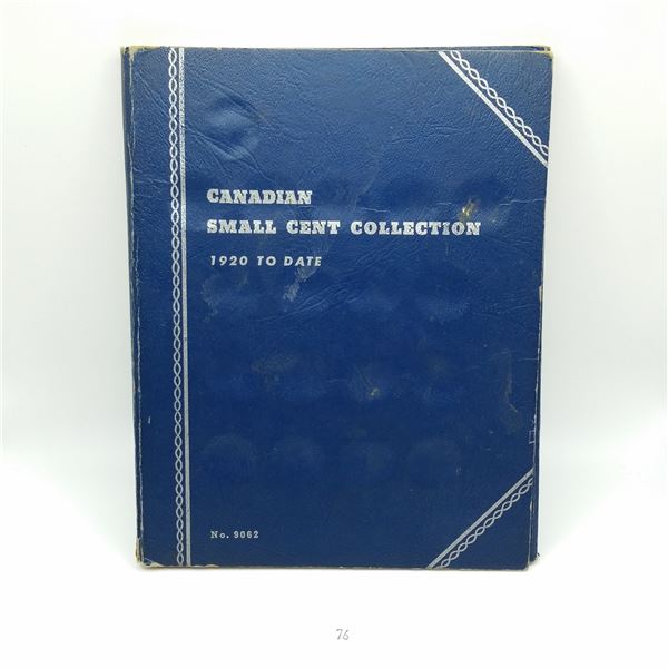 Canadian Small Cent Collection