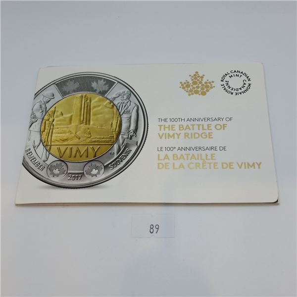Battle of Vimy Ridge 2-Coin Set