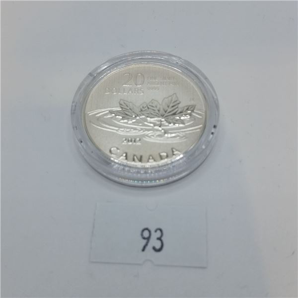 RCM $20 Fine Silver Coin - Farewell to the Penny