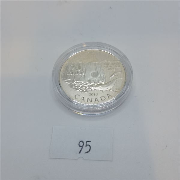 RCM $20 Fine Silver Coin - Iceberg