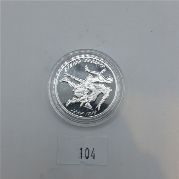 1998 Figure Skating 50 Cents