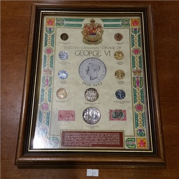 Selected Canadian Coinage of George VI