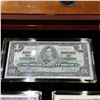 Image 3 : Beautiful Banknote Display Case with 1937-1973 $1 Bills