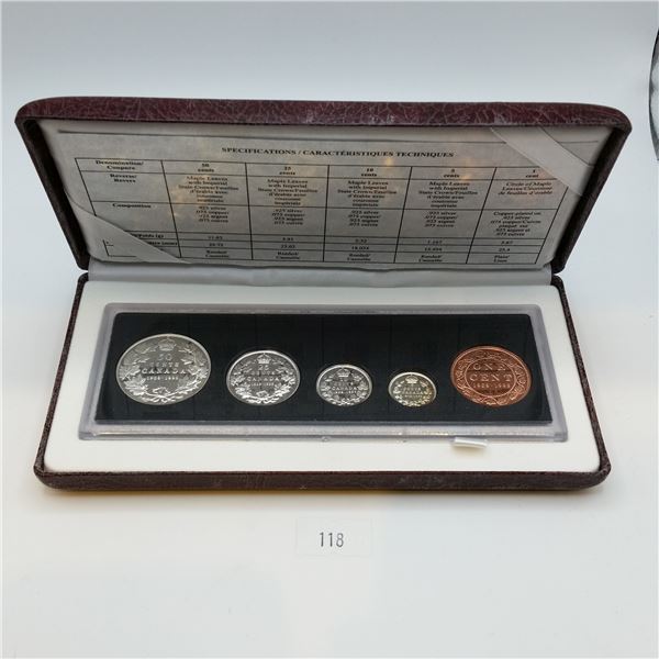 RCM 90th Anniversary Proof Coin Set 26.59g 92.5% Silver