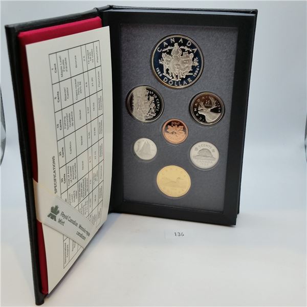 1994 Double Dollar Proof Set 25.175g 92.5% Silver