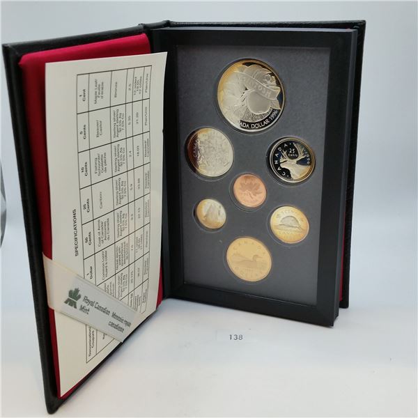 1996 Double Dollar Proof Set 48.1g 92.5% Silver