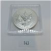 Image 1 : Canadian Maple Leaf with Fabulous 15 Privy Mark 1 toz .9999 Silver