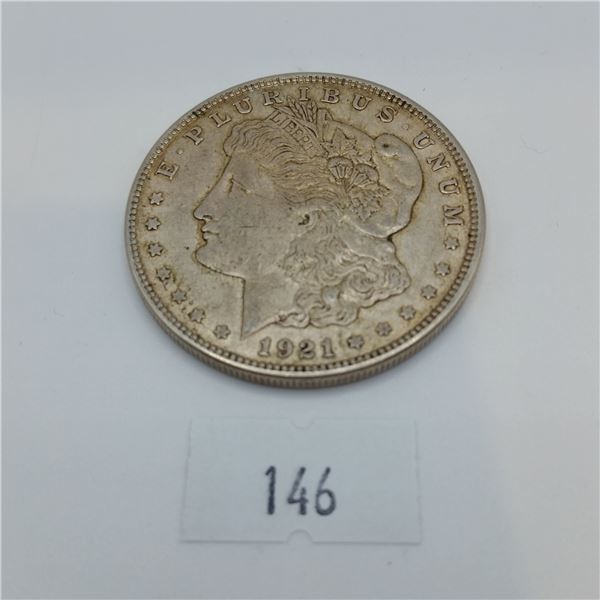 1921 American Morgan Dollar 26.8g 90% Silver