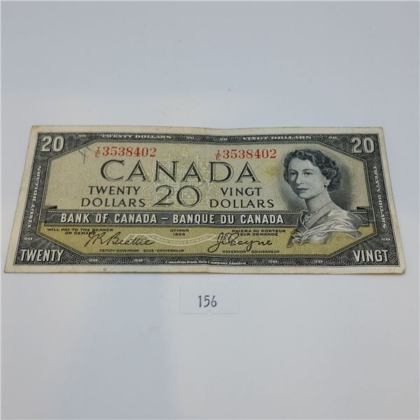 1954 Modified $20 Banknote