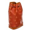 Image 2 : Louis Vuitton Orange Leather Cup Saint Tropez Drawstring Hobo Bag