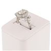 Image 3 : 1.05 ctw CENTER Diamond 18K White Gold Ring (2.03 ctw Diamonds)