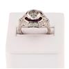 Image 3 : 0.94 ctw Diamond and 0.85 ctw Ruby Platinum Ring (1.53 ctw Diamonds)