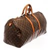 Image 3 : Louis Vuitton Brown Monogram Canvas Keepall 55 Travel Bag