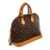 Image 2 : Louis Vuitton Brown Monogram Canvas Alma PM Satchel Bag