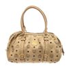 Image 1 : MCM Beige Visetos Leather Shoulder Bag