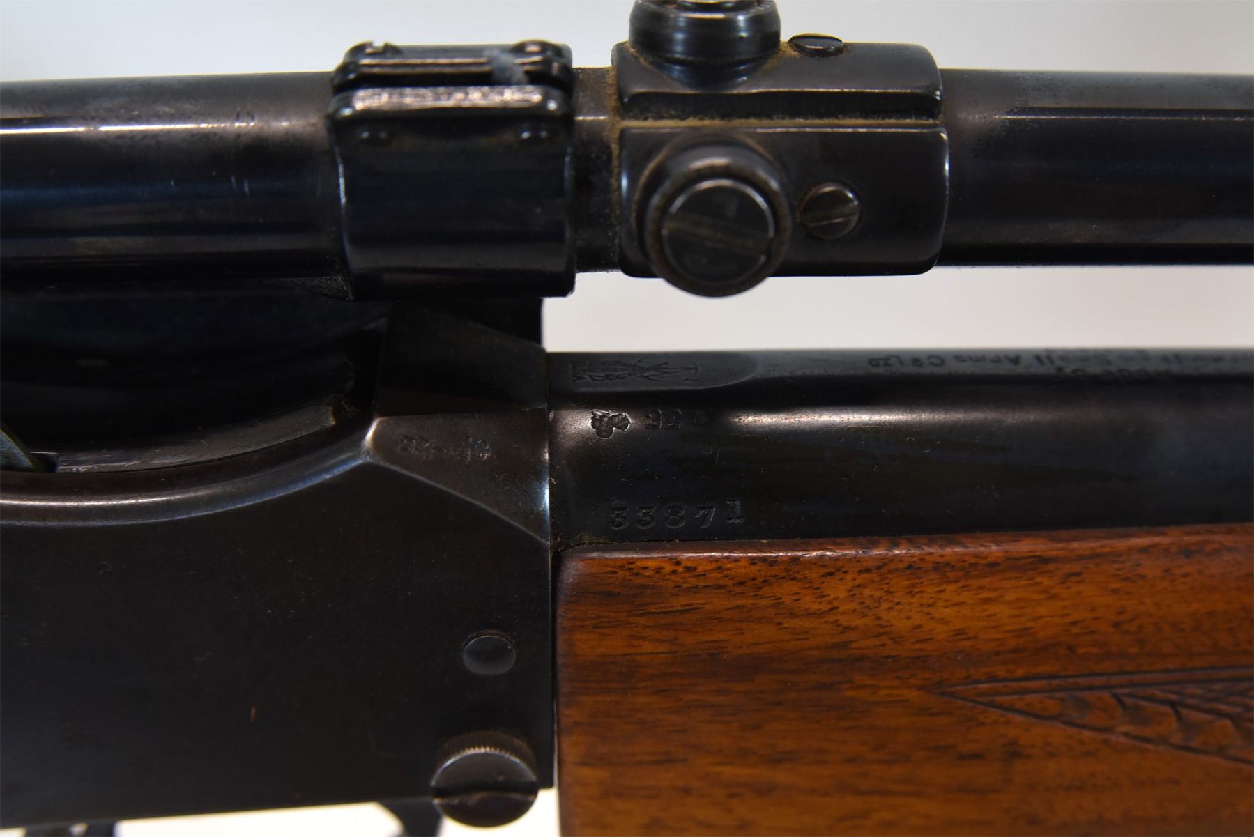 BSA .220 Long Rifle w/ Weaver Scope - Landsborough Auctions