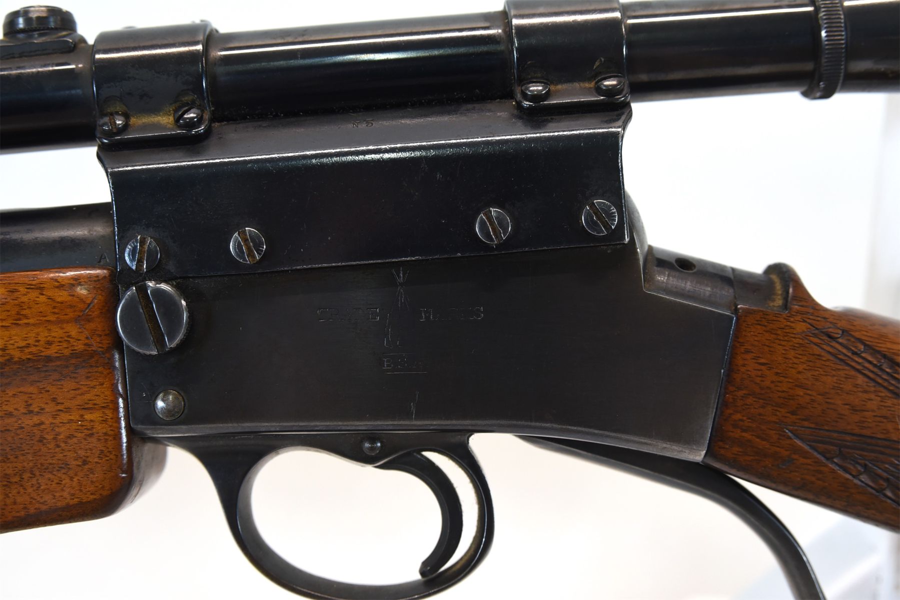 BSA .220 Long Rifle w/ Weaver Scope - Landsborough Auctions