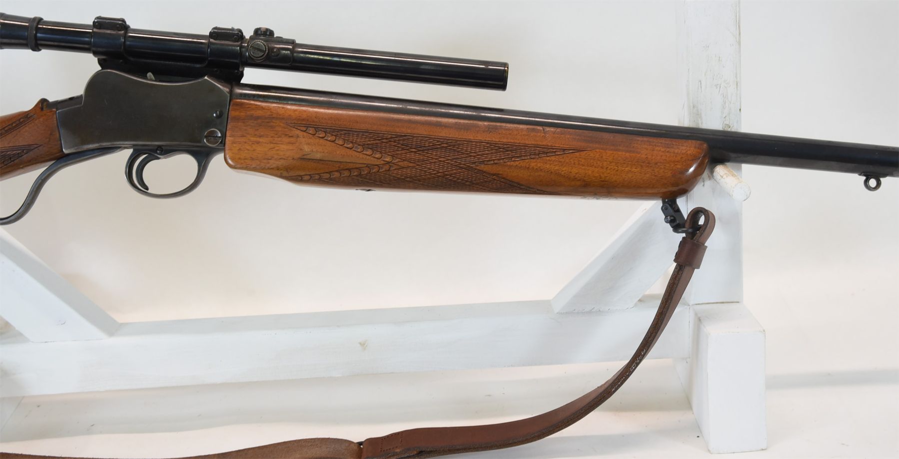 BSA .220 Long Rifle w/ Weaver Scope - Landsborough Auctions