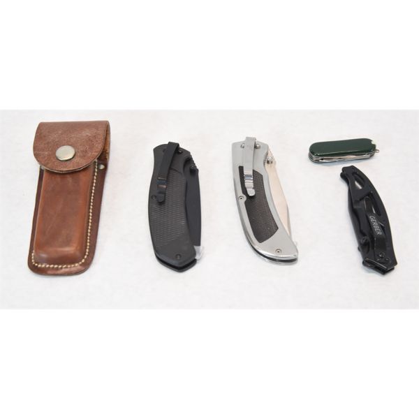 Box Lot Pocket Knives