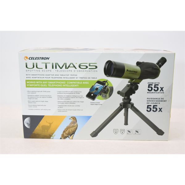 Brand New Ultima 65 Spotting Scope