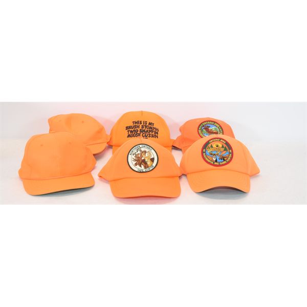 Box Lot Blaze Orange Hats