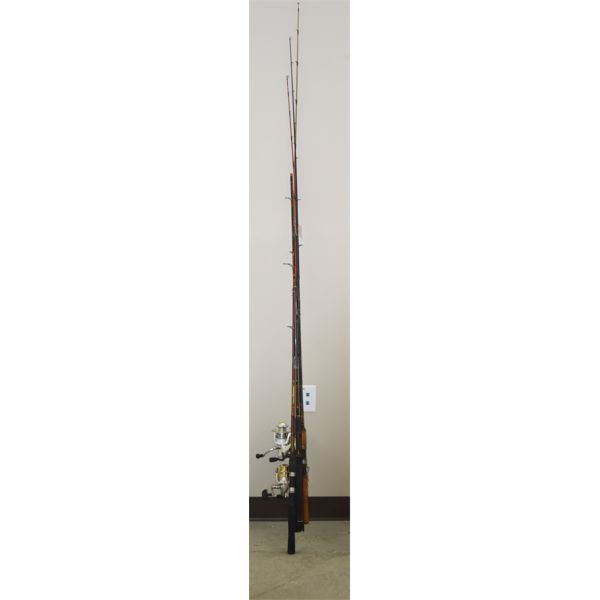 Box Lot Fishing Poles & Reels